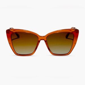 COPY - Diff BECKY II Sunglasses Brown Sugar Bronze Gradient POLARIZED Sunglasse…